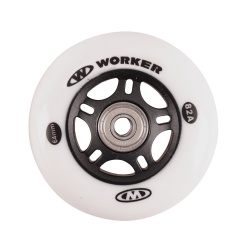 Roti WORKER 64 mm si rulmenti ABEC-5 Chrome - set 4 buc. - Img 5