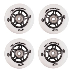 Roti WORKER 72 mm si rulmenti ABEC-7 Chrome - set 4 buc. - Img 6