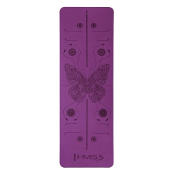 Saltea Yoga HMS YM10 TPE, Albastru Inchis