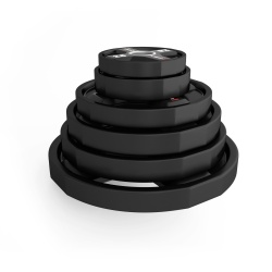 Set greutati olimpice HMS TPC 2 x 2.5 - 25 KG CPU - 155KG - Img 4