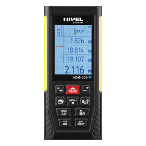 Telemetru cu laser verde Nivel System USB/BLUETOOTH HDM-50G - 50 m
