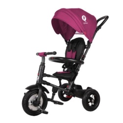 Tricicleta cu roti de cauciuc Qplay Rito Rubber Violet - Img 1
