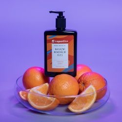 Ulei Mineral Masaj inSPORTline Orange 500 ml - Img 2