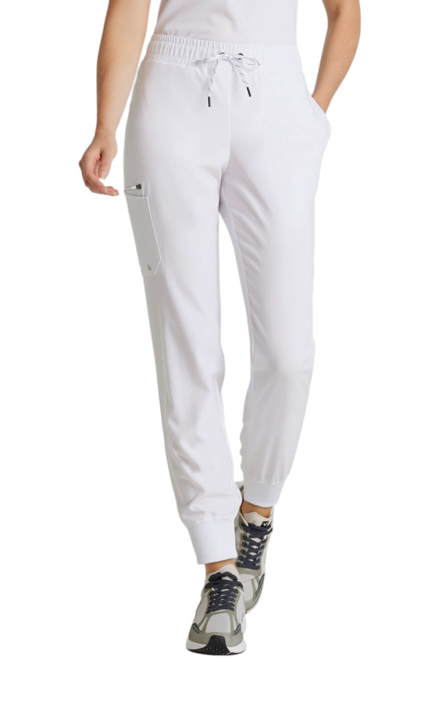 Pantaloni Medicali Jogger Barco - Union | White