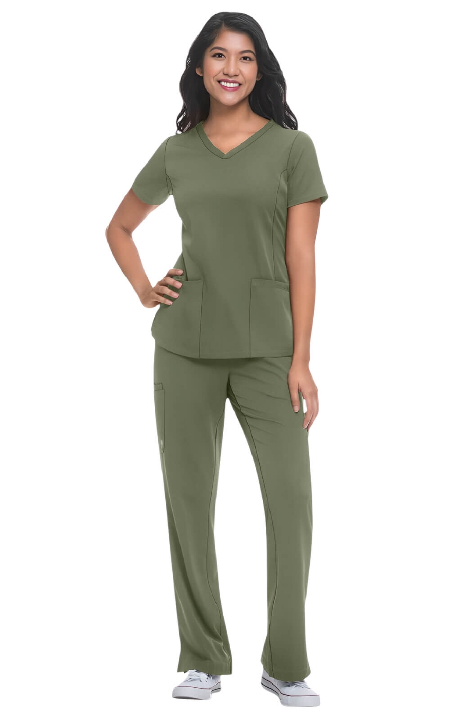Costum Medical Femei Healing Hands - HH Works | Olive