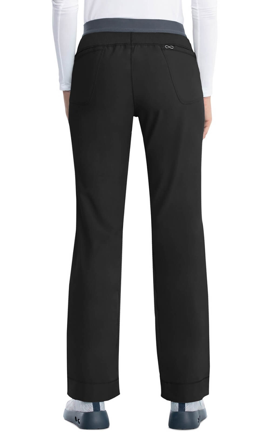 Pantaloni Medicali Antimicrobieni Cherokee PROTX2® Slim cu Talie