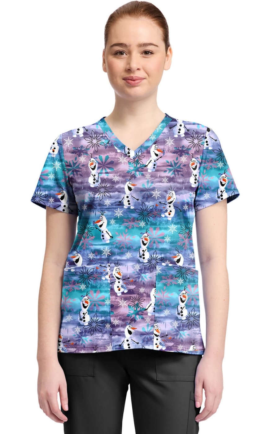 Halat Medical Cherokee - Disney Tooniforms | Olaf In Arendelle