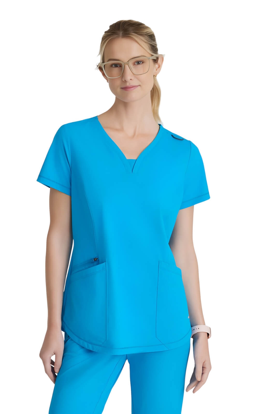Halat Medical Skechers by Barco Slip-Ins - Serene | Bold Azure