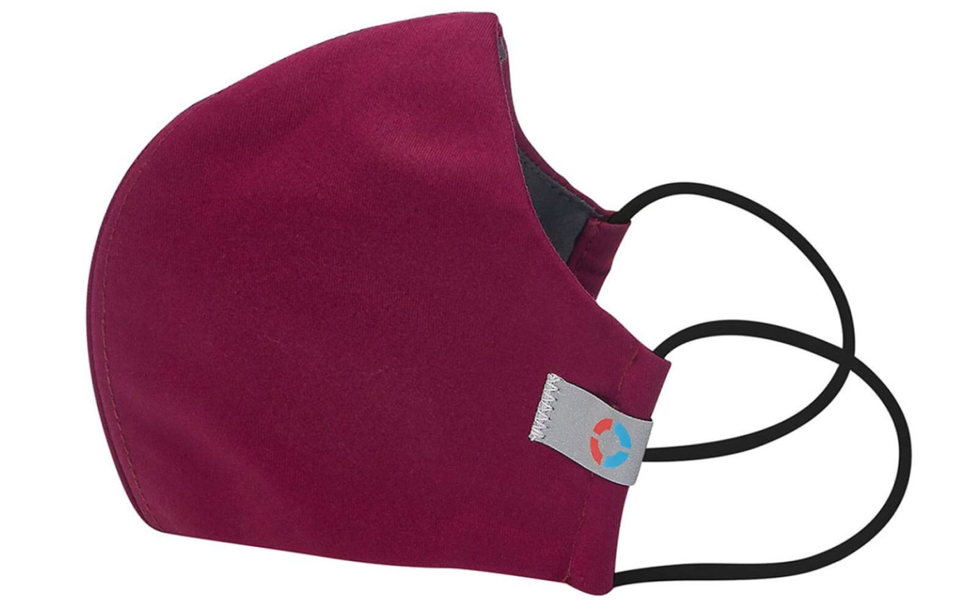 Set 5 Măști de Protecție Antimicrobiene Reutilizabile - Wine | Cherokee