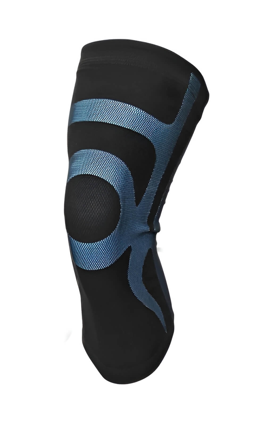 Genunchieră elastică cu triplă compresie - Bodyvine | Royal Blue