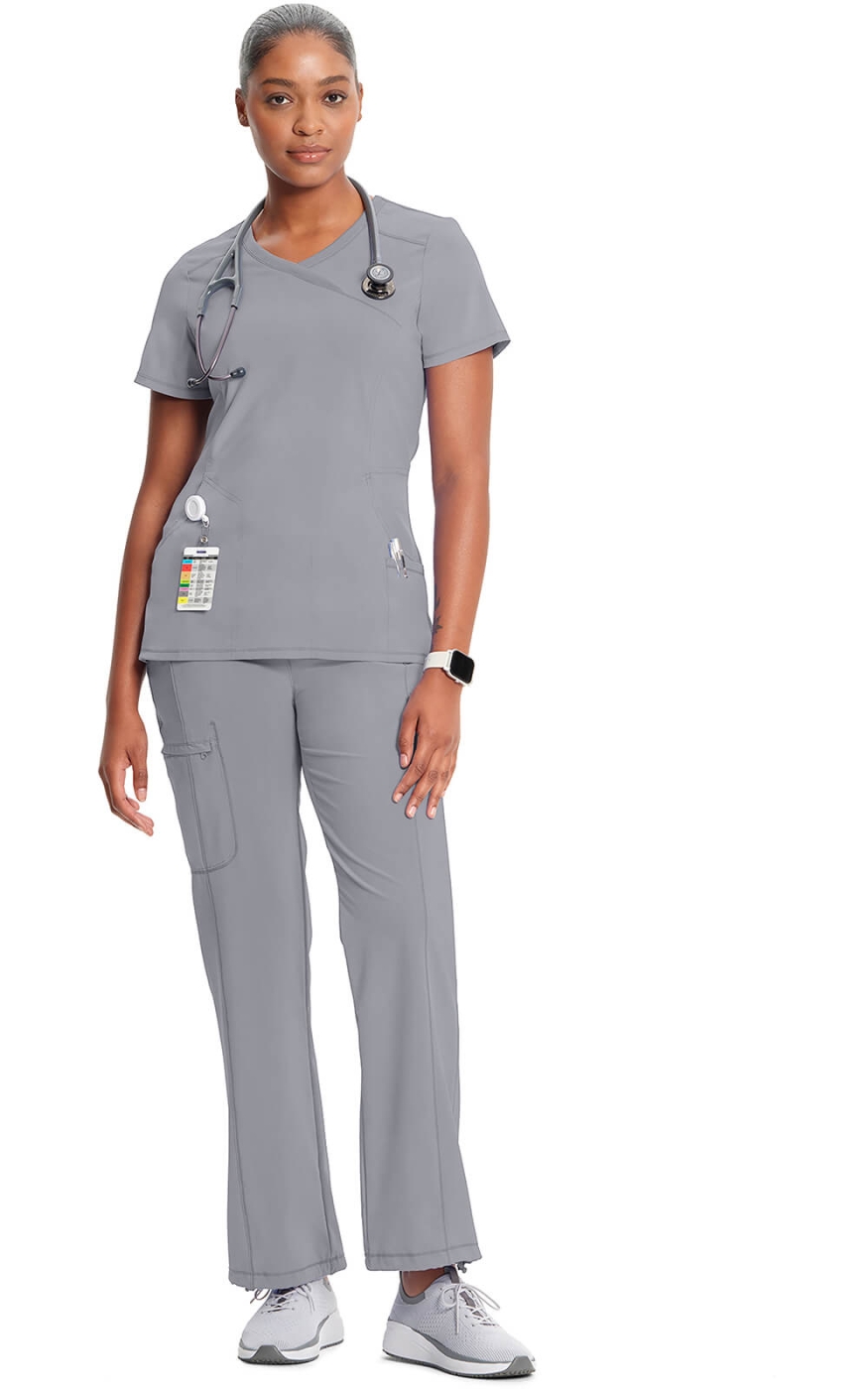 Halat medical antimicrobian Cherokee PROTX2® Mock Wrap - Infinity