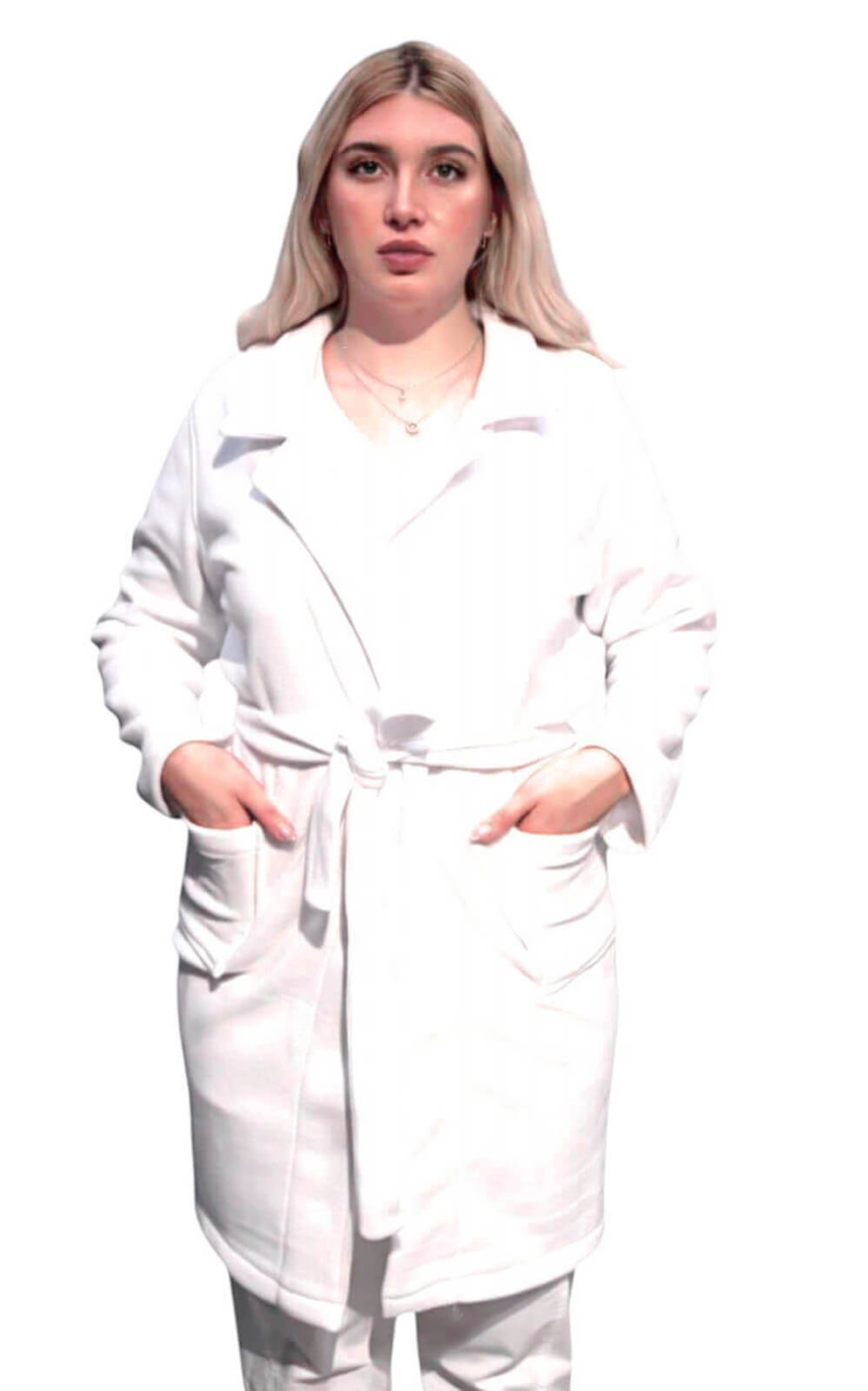 Halat Polar Lung Alb