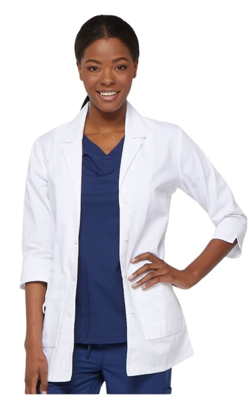 Halat de Laborator Dickies - Prof. Whites | White