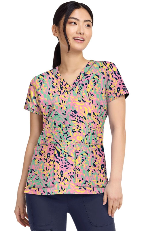 Halat Medical Med Couture - MC Prints | Tutti Fruitti Tiger