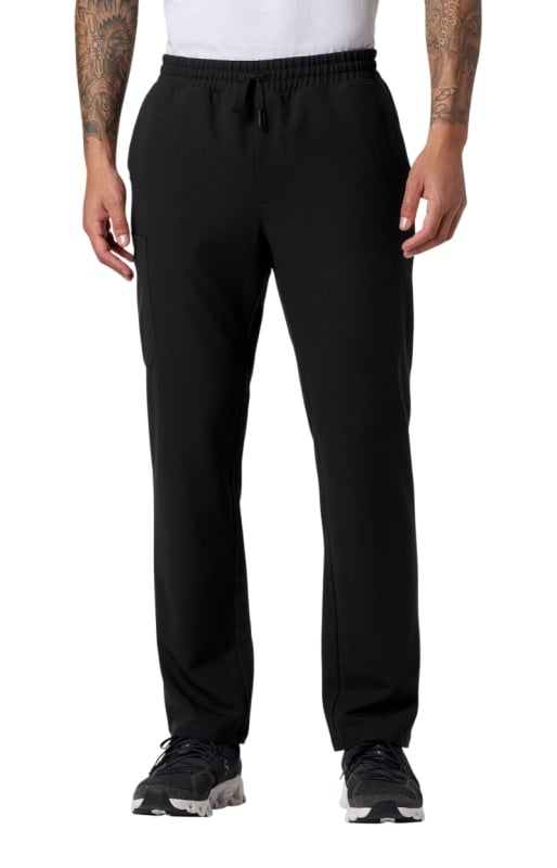 Pantaloni Medicali Jaanuu UltraLAST cu Barieră Fluidă – Rhodes | Black