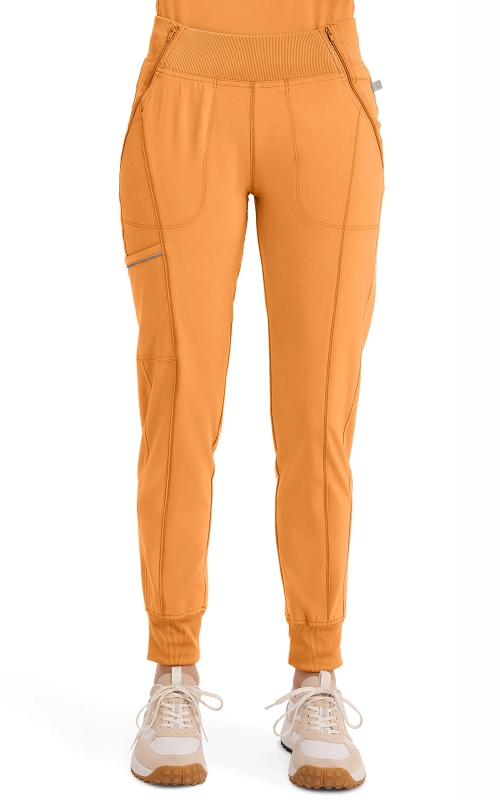Pantaloni Medicali Antimicrobieni Jogger Cherokee PROTX2® - Infinity | Orange Sunrise