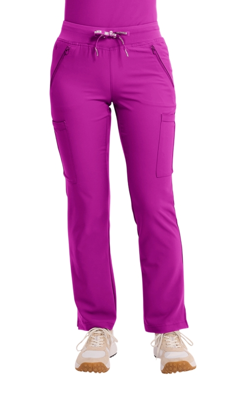 Pantaloni Medicali Drepți Insight - Back to the Fuschia | Med Couture