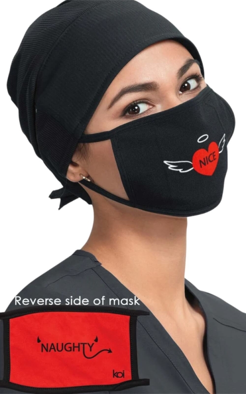 Masca Protectie Fata Antimicrobiana Naughty and Nice