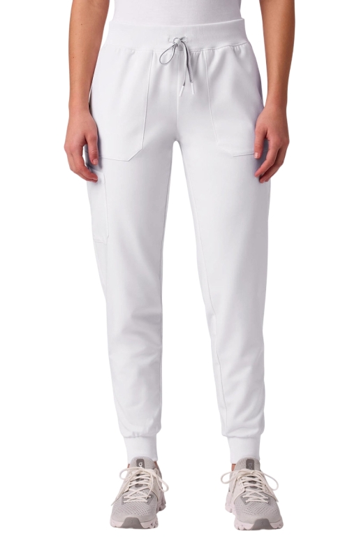 Pantaloni Medicali Jaanuu UltraLAST+TM Slim Fit – Silex | Alb