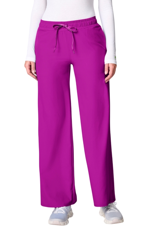 Pantaloni Medicali Wide Leg Insight - Back to the Fuschia | Med Couture