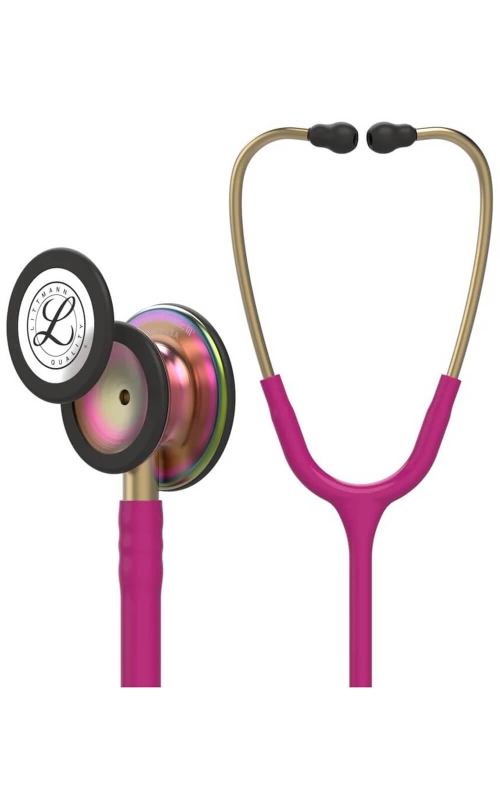 Stetoscop Littmann Classic III | Raspberry cu Capsulă Rainbow