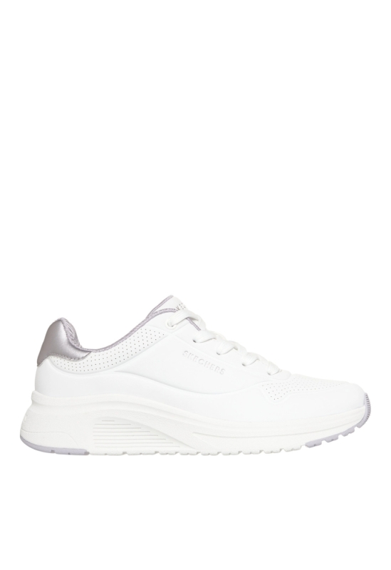 Pantofi Dama Skechers - UNO Lite 2 | White/Lavender