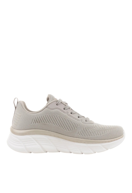 Pantofi Skechers dama - Bobs Flex - Flying Hi | Taupe/Gold