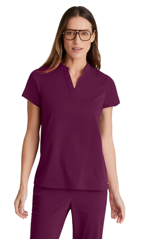 Bluza Medicala Stretch Grey's Anatomy By Barco Avery | Wine