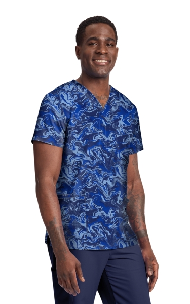 Bluză Medicală Cherokee - Prints Stretch | Halftone Camo - Img 7