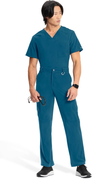 Costum Medical Bărbați Infinity Fly | Carribbean Blue