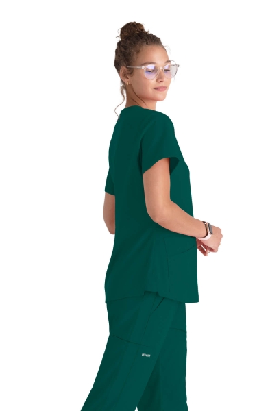 Halat medical Grey's Anatomy by Barco - Emma | Hunter Green - Img 2