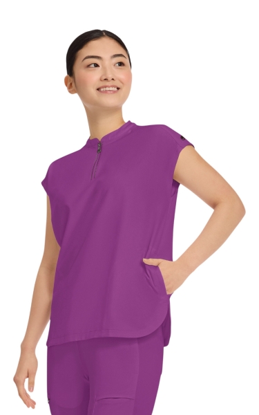 Halat Medical Healing Hands - Sandy | Plum Violet - Img 6