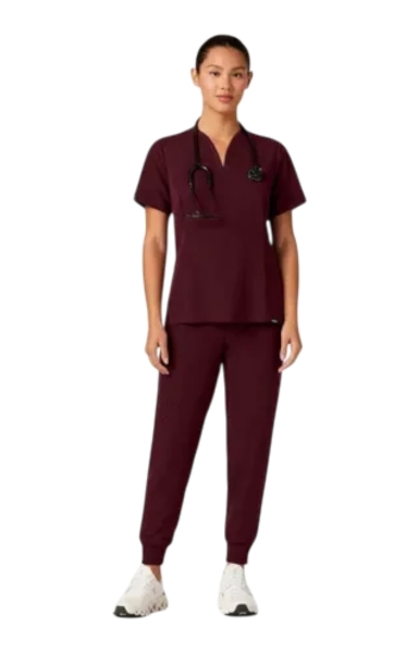 Halat Medical Jaanuu UltraLAST Fit&Flare – Calix | Burgundy - Img 5
