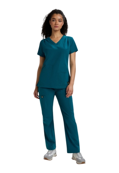 Halat Medical Koi Happiness Sari - Solis | Caribbean Blue