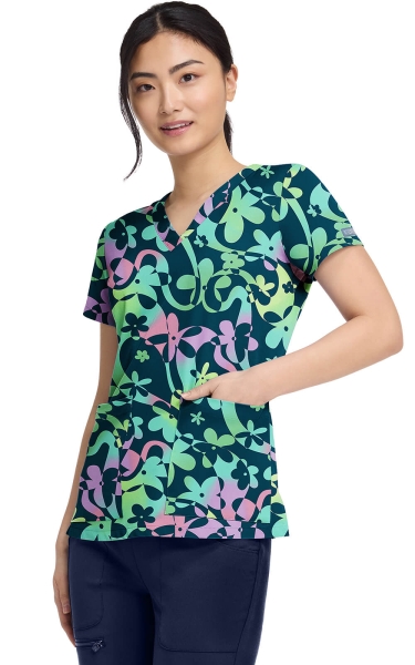 Halat Medical Med Couture - MC Prints | Dizzy Daisy - Img 3