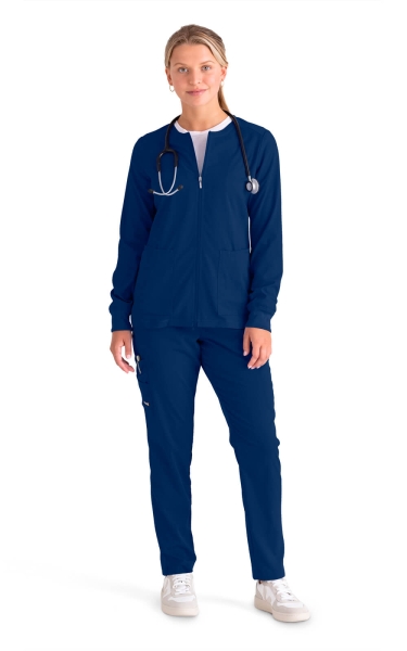 Jacheta Medicala Grey's Anatomy Cu Fermoar | Indigo - Img 5
