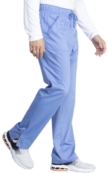 Pantaloni Antimicrobieni cu Barieră Fluidă Unisex - Ciel | Cherokee Revolution Tech - Img 4
