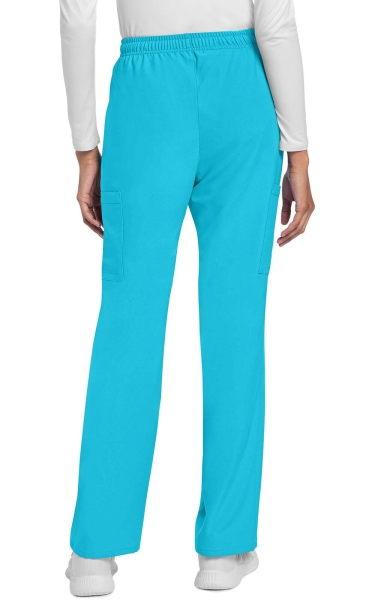Pantaloni Medicali Antimicrobieni Cherokee PROTX2® - WW Originals Ultra | Turquoise - Img 3
