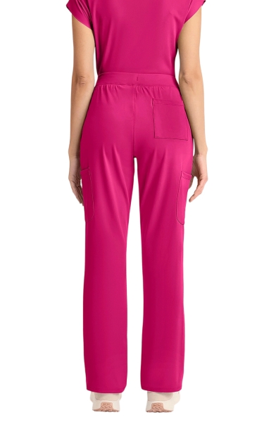 Pantaloni Medicali Cherokee - Achieve | Tropical Hibiscus - Img 4