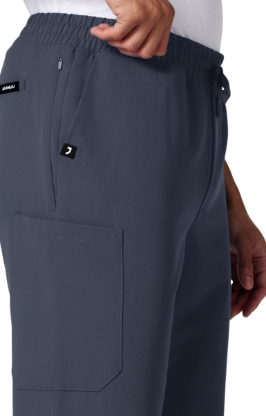 Pantaloni Medicali Jaanuu UltraLAST cu Barieră Fluidă – Rhodes | Carbon Gray - Img 4