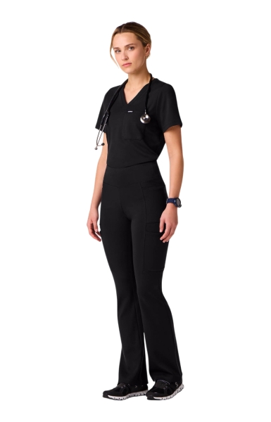 Pantaloni Medicali Jaanuu UltraSOFT Yoga Slim– Perri | Black - Img 5