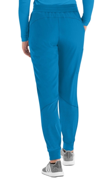 Pantaloni Medicali Jogger cu Talie Medie Boost - Wave Blue | Barco One - Img 2