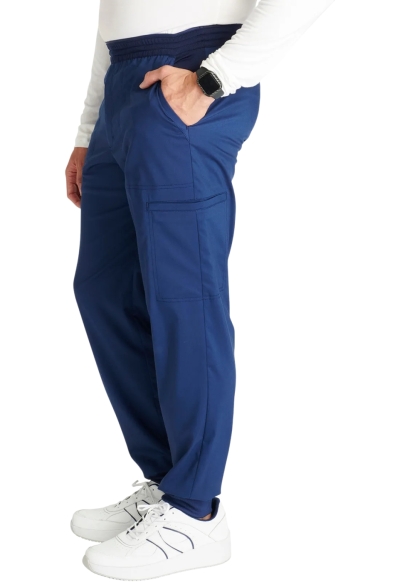 Pantaloni Medicali Jogger pentru Bărbați Cherokee WorkWear Revolution | Navy - Img 4