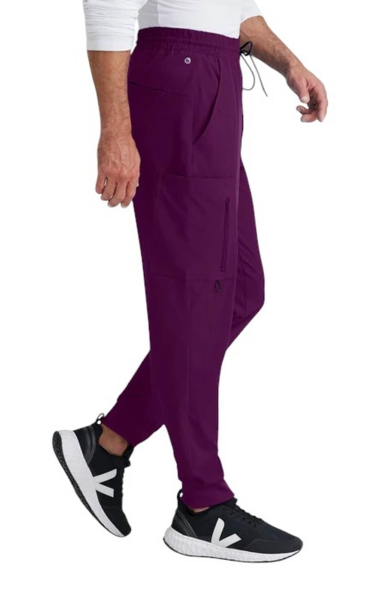 Pantaloni Medicali Jogger Vortex Barco One | Wine - Img 3