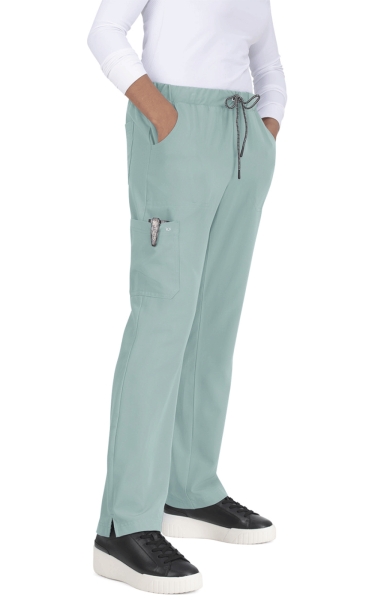 Pantaloni Medicali Koi Happiness Everyday Hero | Sage - Img 2