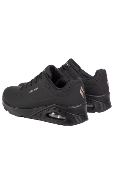 Pantofi Medicali Skechers dama - Uno Stand On Air | Negru - Img 2