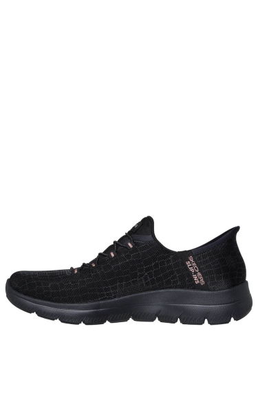 Pantofi Skechers dama Slip-Ins Summits - Classy Night | Black - Img 2