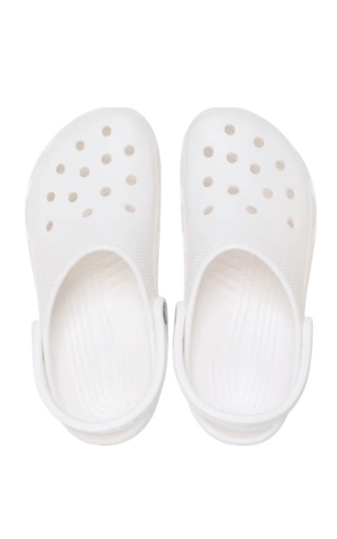 Saboți Crocs - Classic Clog | White - Img 4