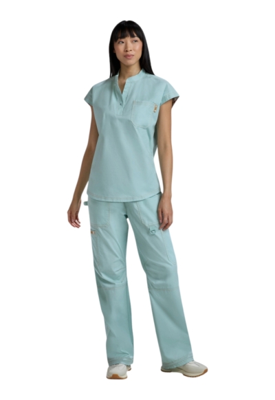 Bluză Medicală Koi Classics - Seraphine | Sage - Img 3