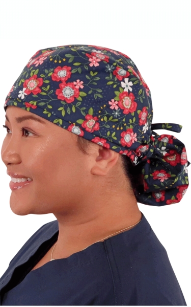 Boneta Chirurgicala Par Lung - Precious Primrose on Navy